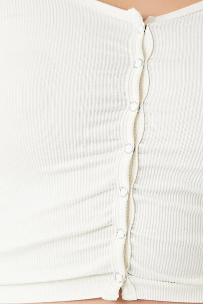 Seamless Ribbed Knit Crop Top - Image 5