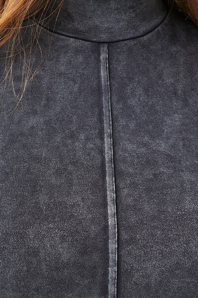 Seamless Mock Neck Bodysuit - Image 6