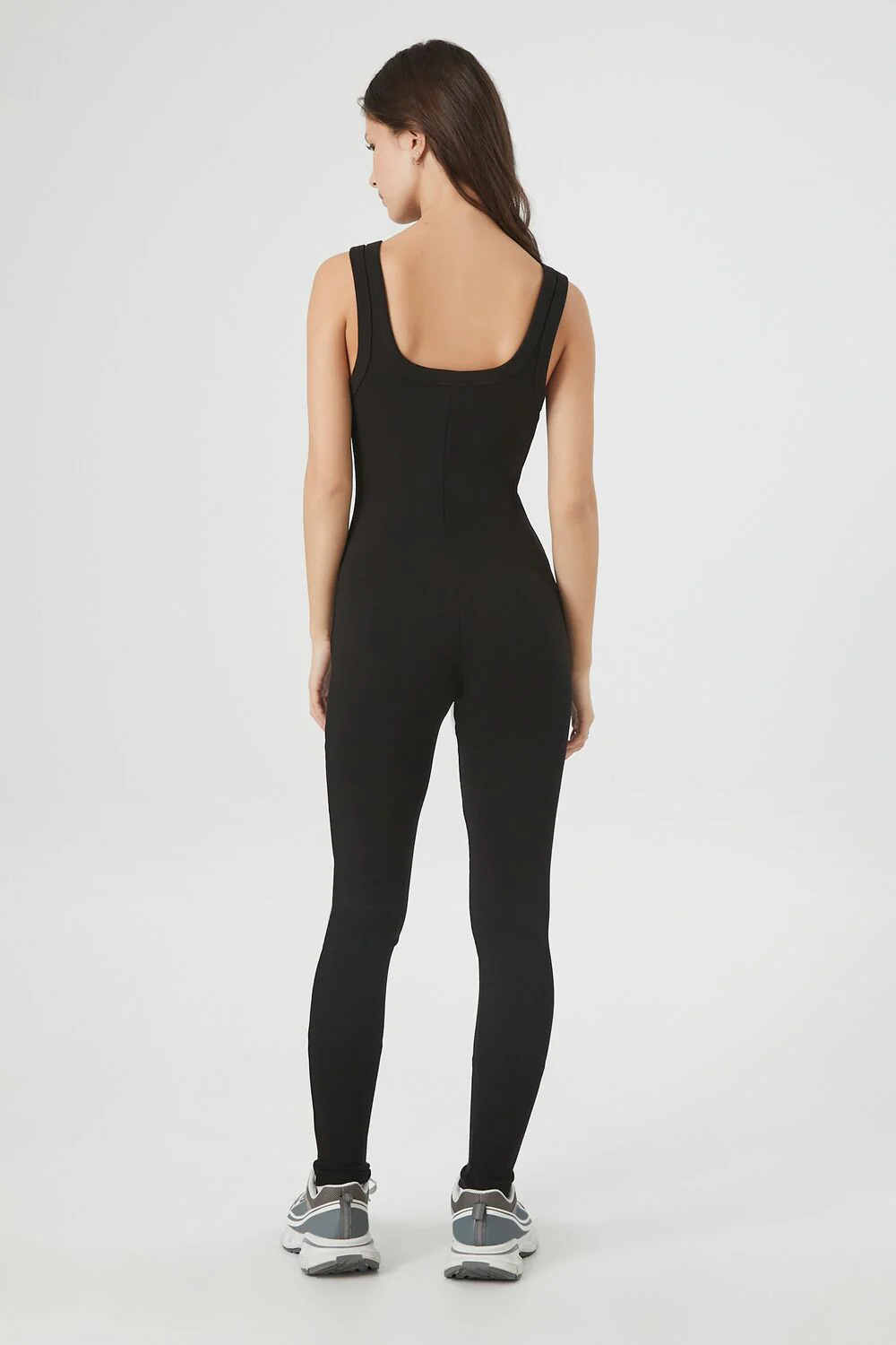Ribbed Scoop-Neck Jumpsuit - Image 3