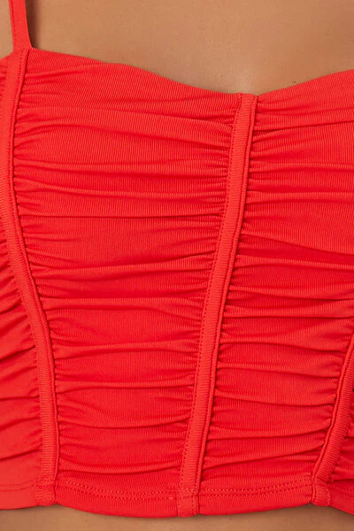 Ruched Cropped Cami - Image 10