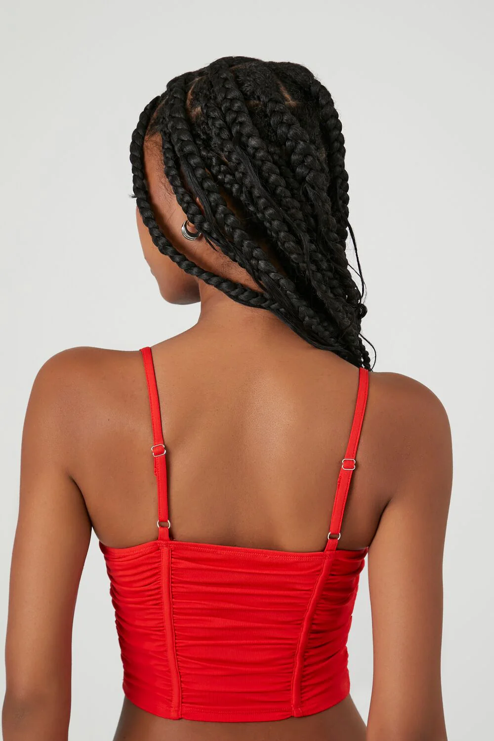 Ruched Cropped Cami - Image 8