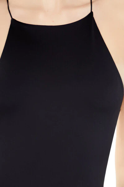 Contour Sculpt Halter Maxi Dress - Image 5