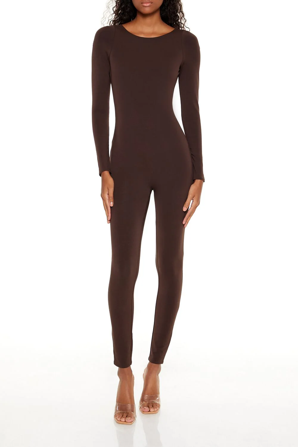 Fitted Open-Back Jumpsuit - Image 6