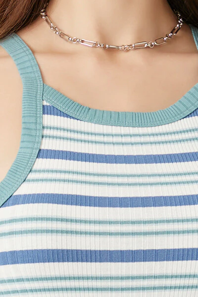 Striped Cami Bodysuit - Image 6