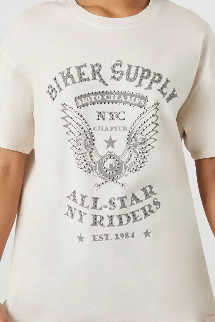 Biker Supply Graphic Tee - Image 5