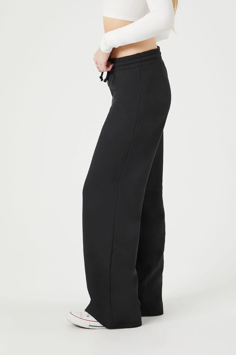 Fleece Drawstring Sweatpants - Image 3