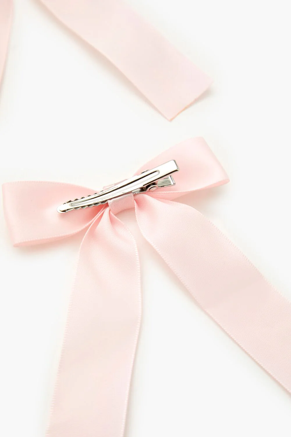 Satin Bow Gator Hair Clip Set - Image 10