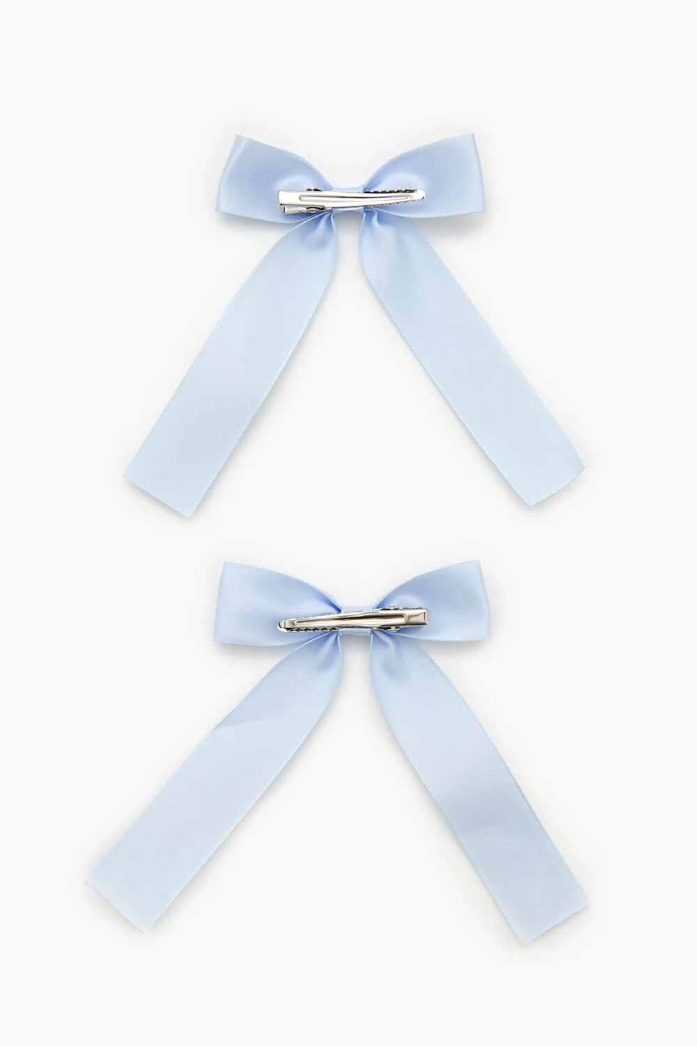 Satin Bow Gator Hair Clip Set - Image 12