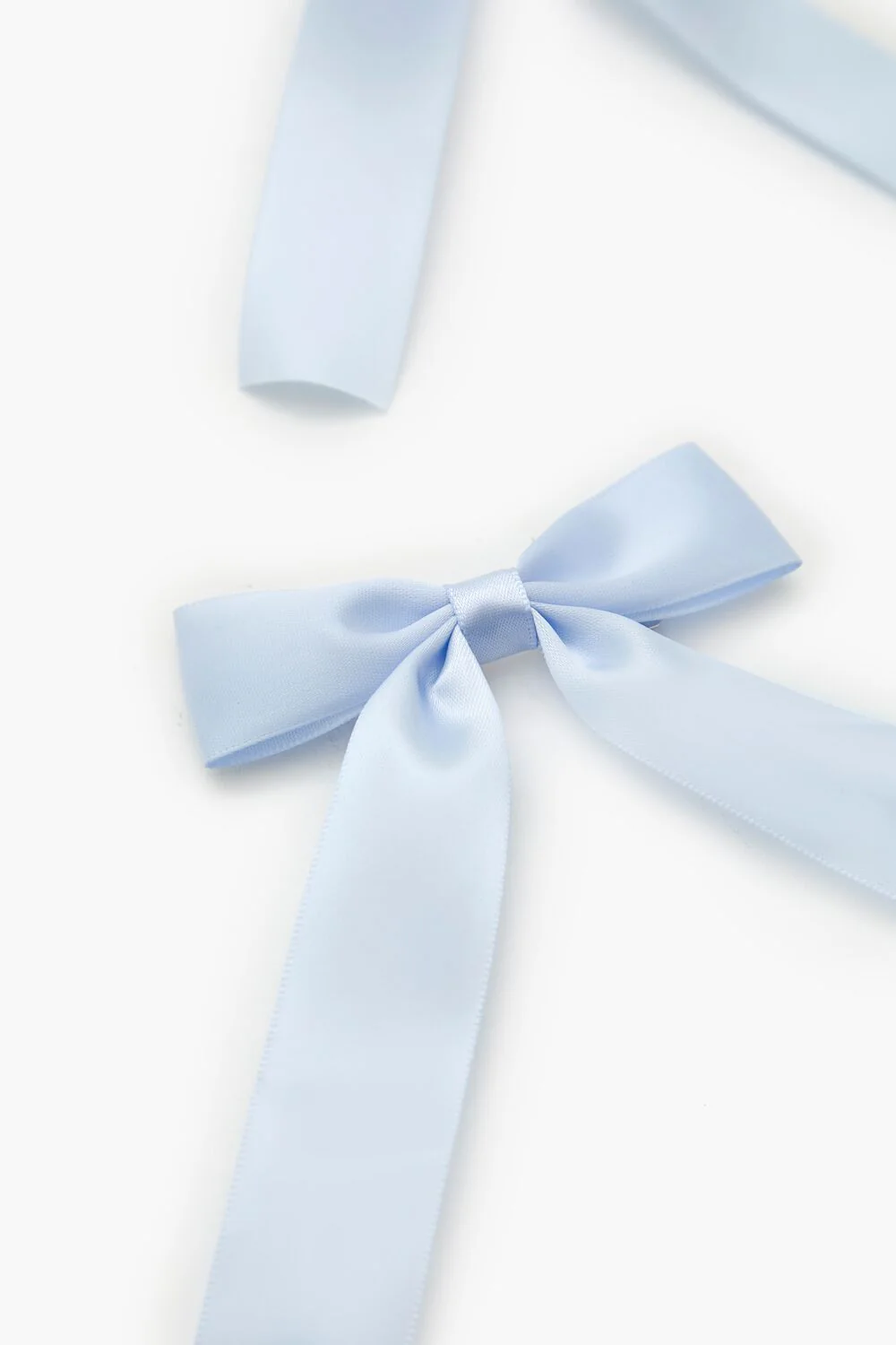 Satin Bow Gator Hair Clip Set - Image 13