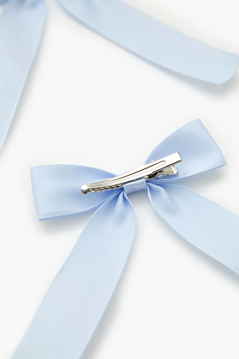 Satin Bow Gator Hair Clip Set - Image 14
