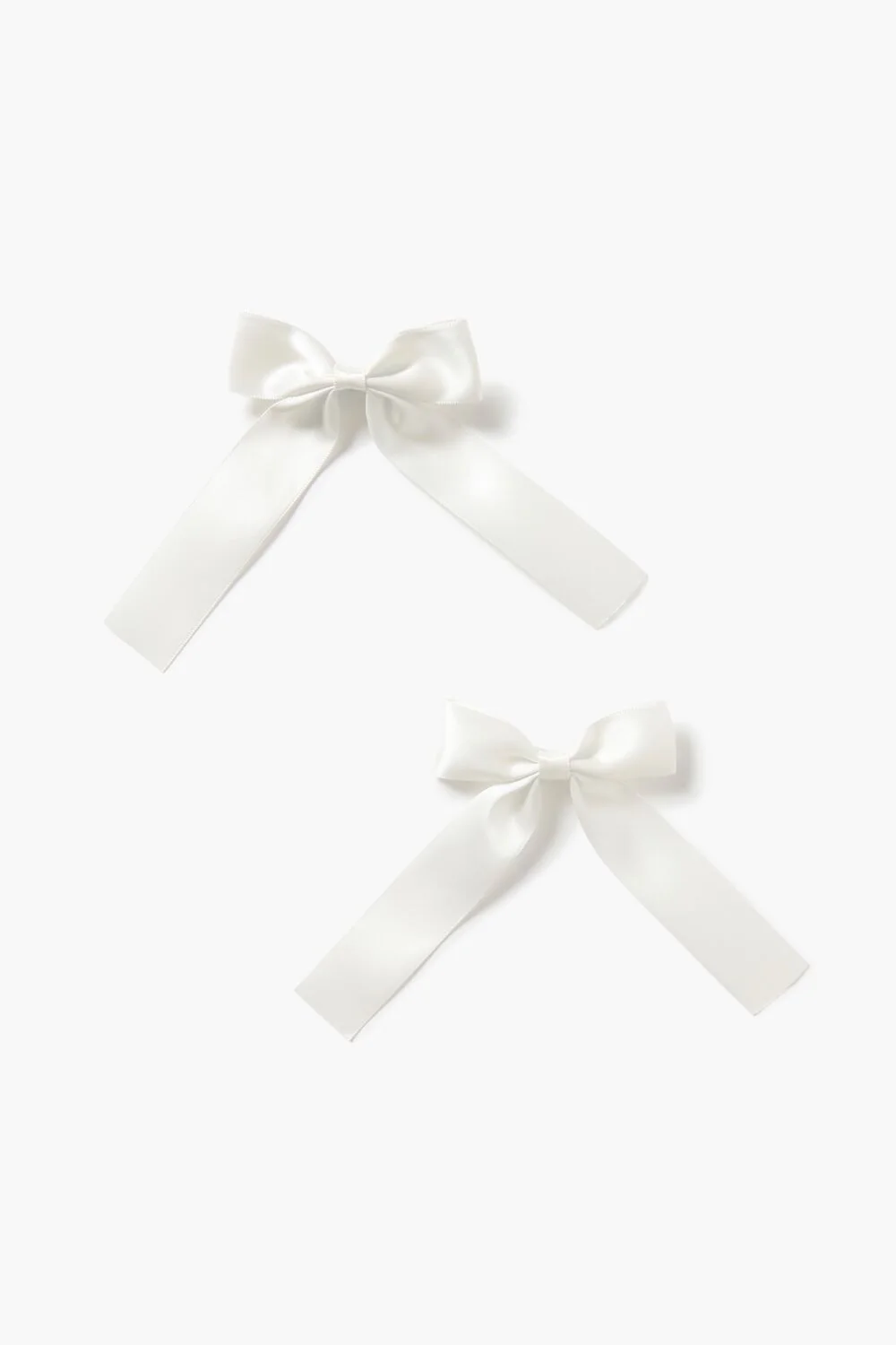 Satin Bow Gator Hair Clip Set - Image 4