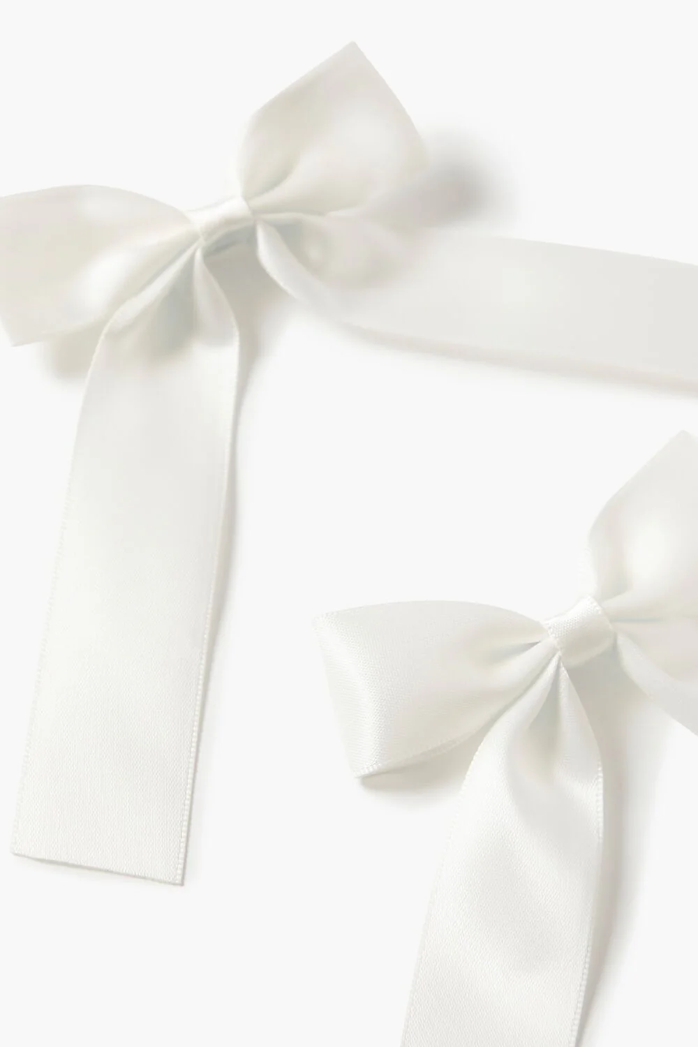 Satin Bow Gator Hair Clip Set - Image 6