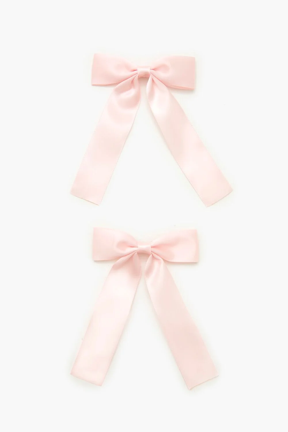 Satin Bow Gator Hair Clip Set - Image 7