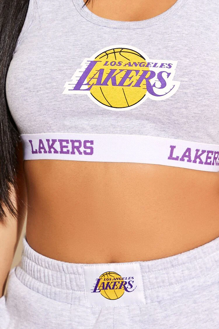 Los Angeles Lakers Crop Top - Image 5