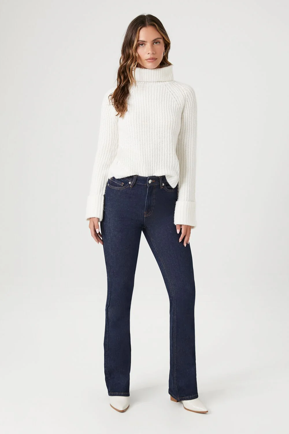 Ribbed Turtleneck Sweater - Image 4