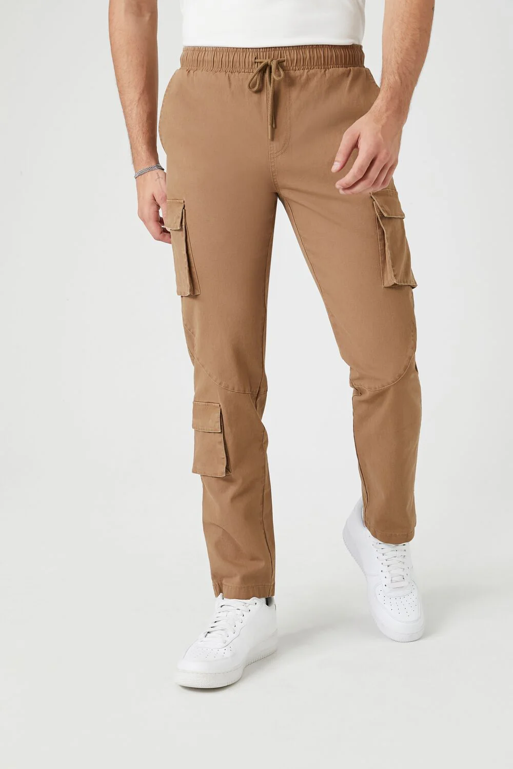 Drawstring Cargo Skinny Pants - Image 2