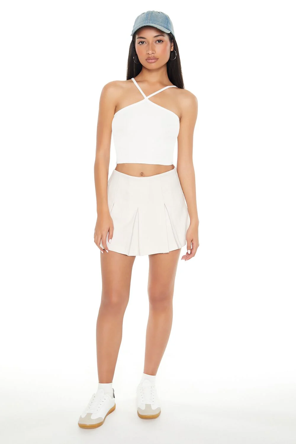 Sweater-Knit Cropped Cami - Image 4