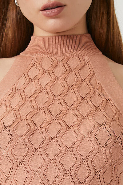 Pointelle Sweater-Knit Bodysuit - Image 6