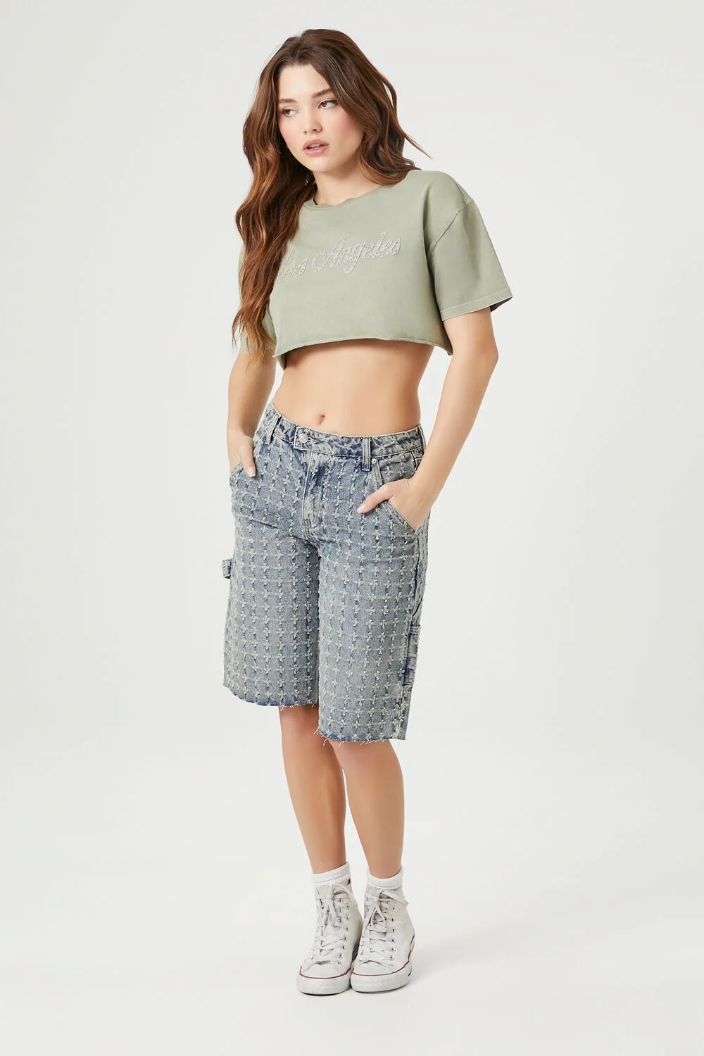 Los Angeles Cropped Tee - Image 4