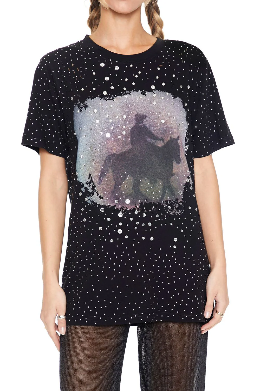 Rhinestone Cowboy Graphic Tee - Image 5