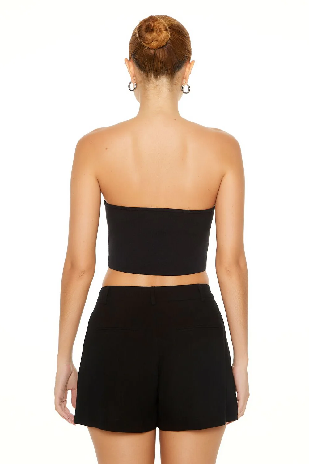 Cropped Sweater-Knit Tube Top - Image 3