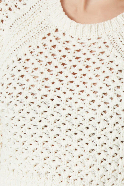 Cropped Open-Back Sweater - Image 5