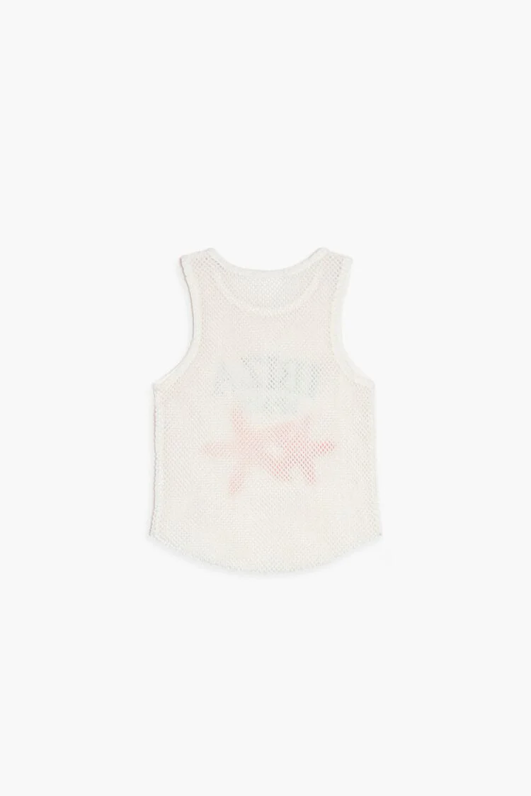Girls Ibiza Fishnet Tank Top (Kids) - Image 2