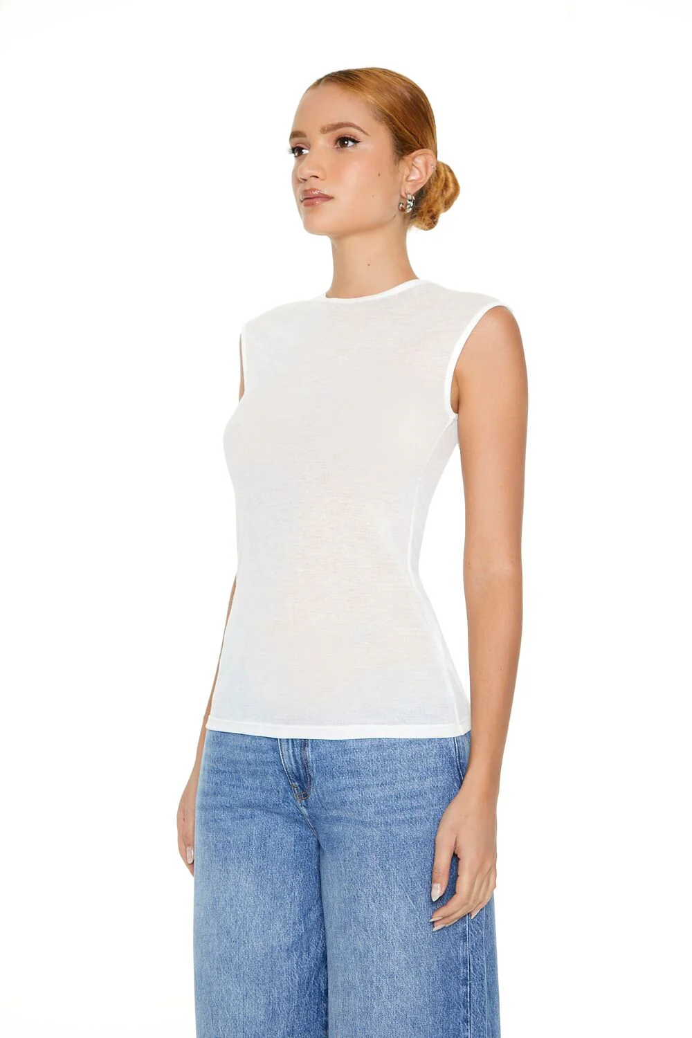 Sleeveless Jersey Top - Image 2
