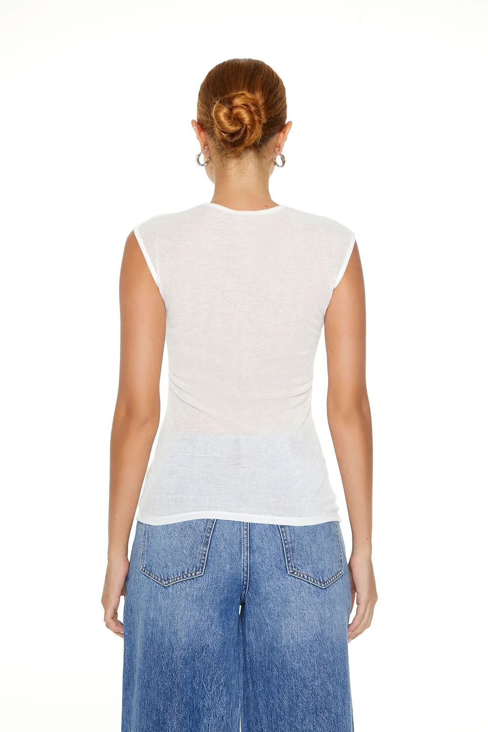Sleeveless Jersey Top - Image 3