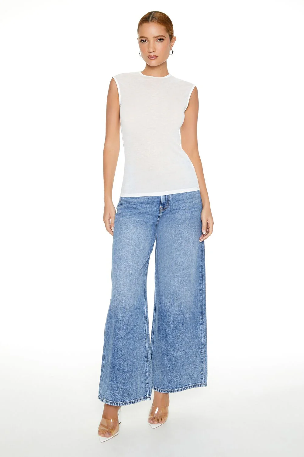 Sleeveless Jersey Top - Image 4
