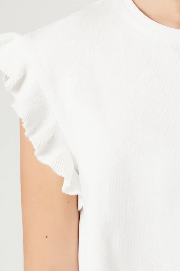 Butterfly-Sleeve Crop Top - Image 5
