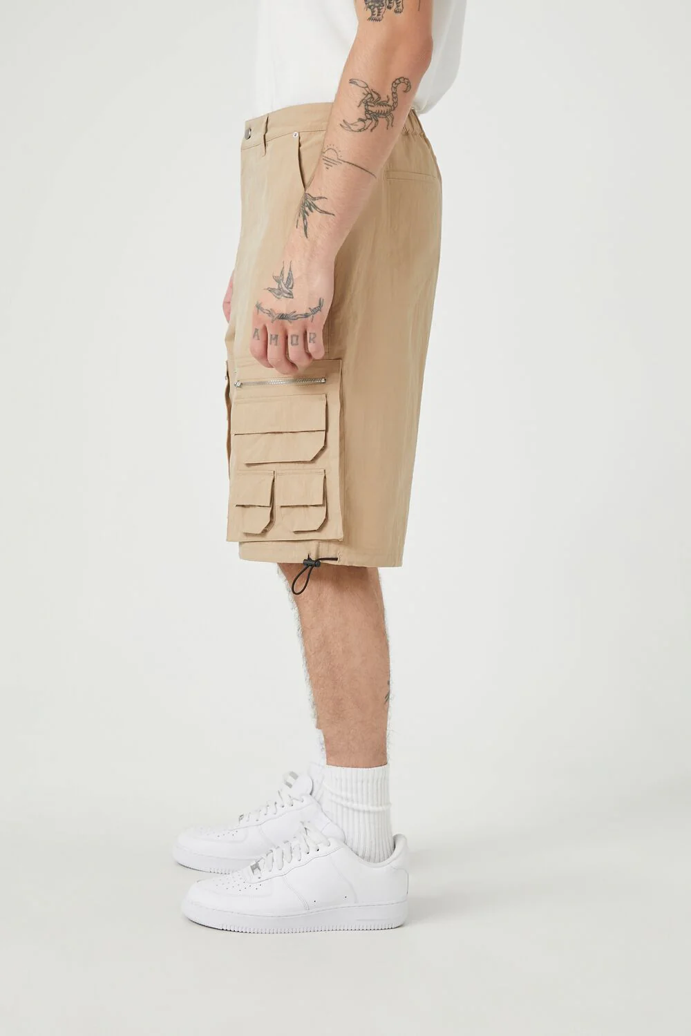 Toggle Cargo Shorts - Image 3