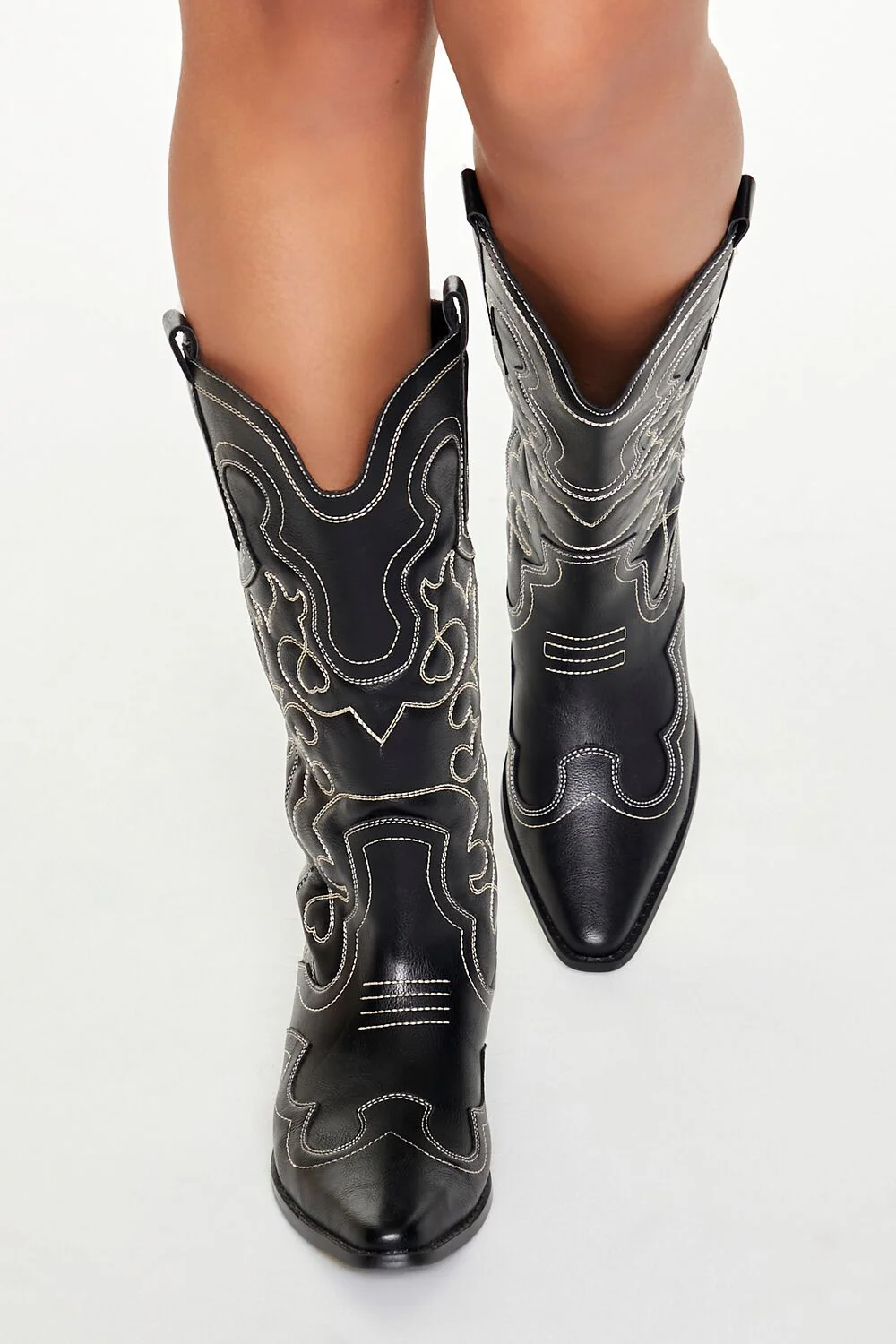 Embroidered Western Cowboy Boots - Image 4