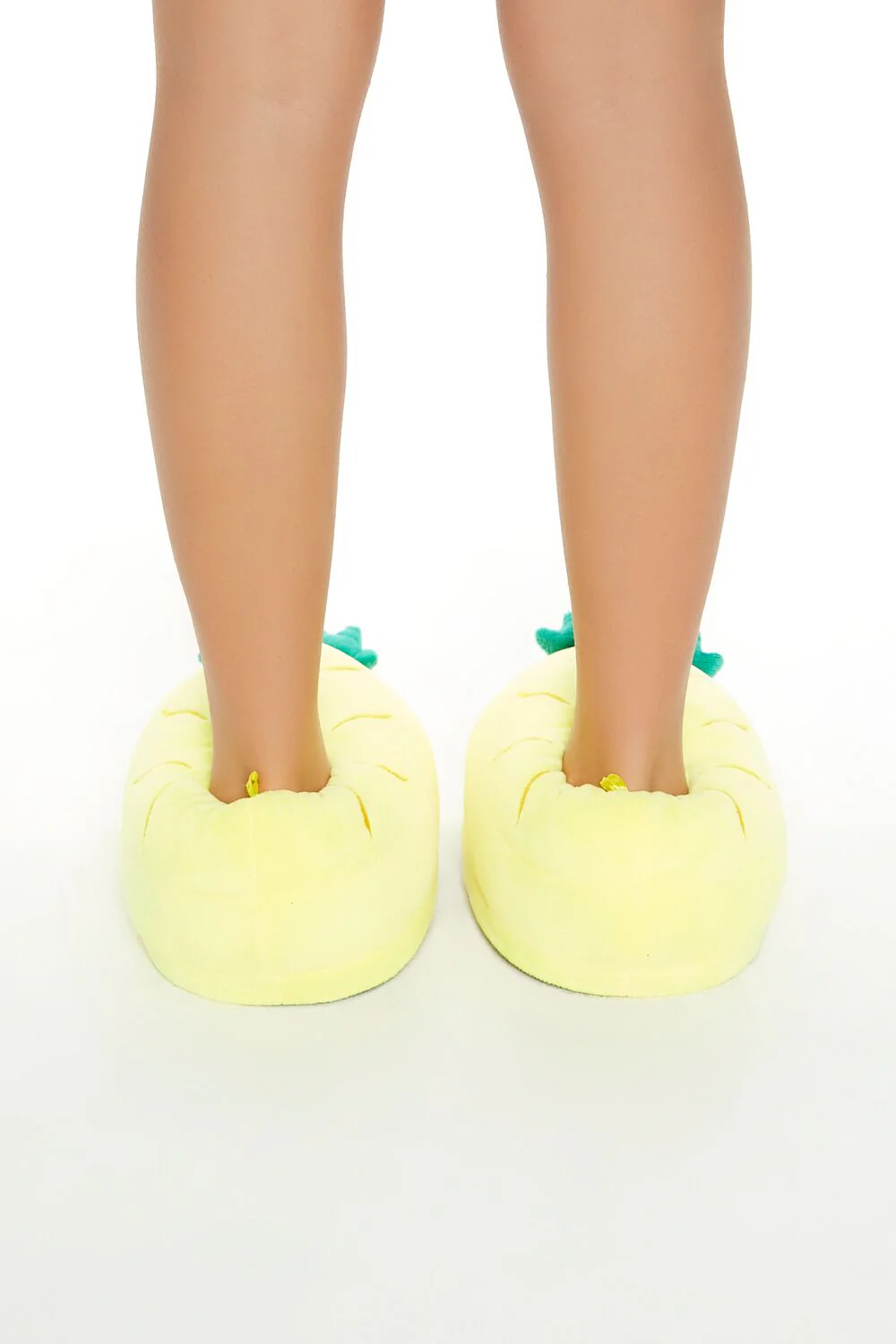Plush Pineapple House Slippers - Image 3