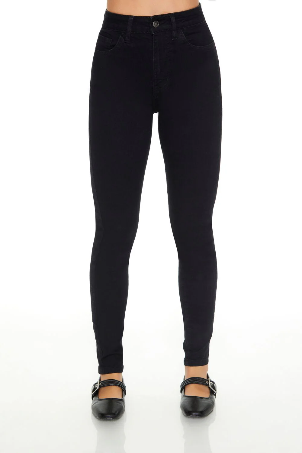High-Rise Skinny Jeans - Image 4