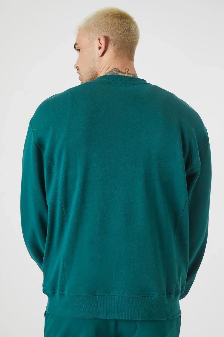 Embroidered Patch Los Angeles Graphic Pullover - Image 3