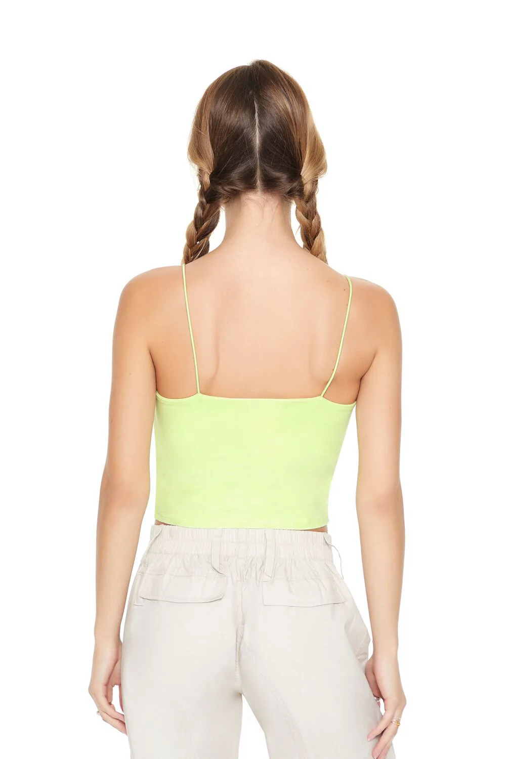 Mineral Wash Cropped Cami - Image 3