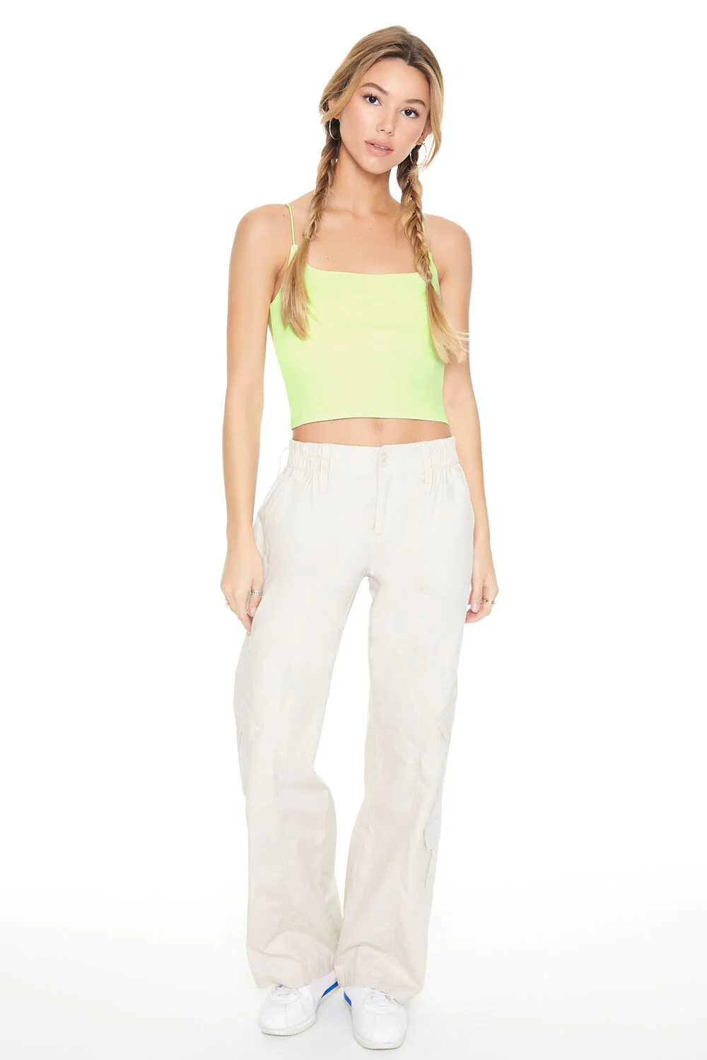Mineral Wash Cropped Cami - Image 4