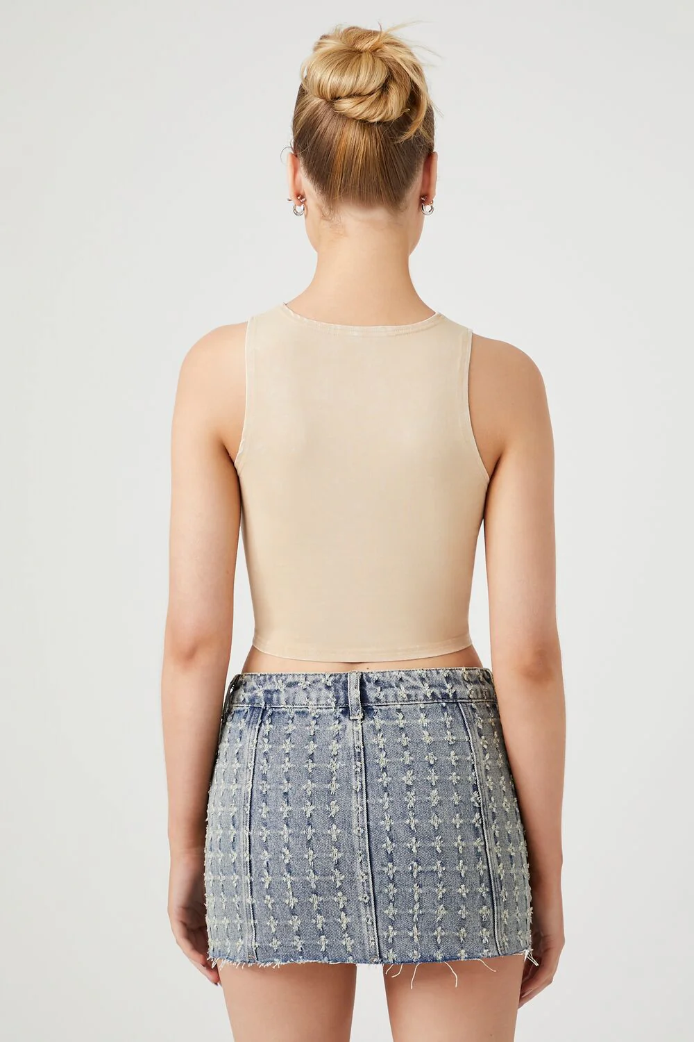 Mineral Wash Crop Top - Image 3