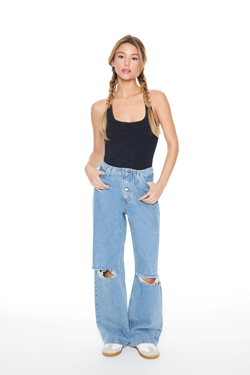 Crisscross Tank Bodysuit - Image 4