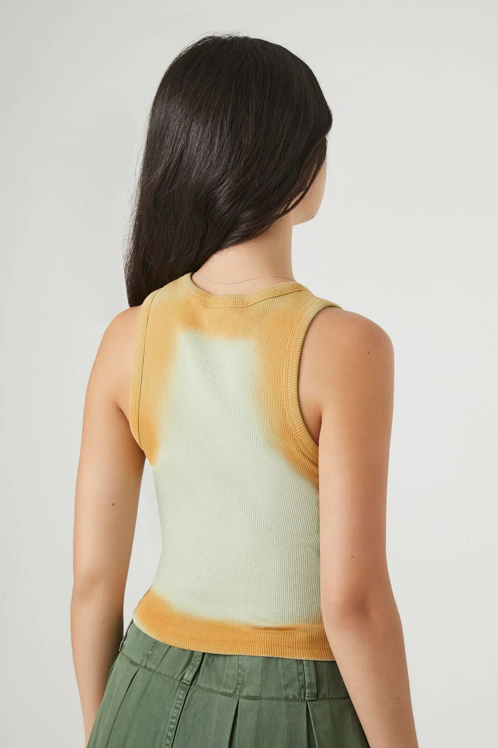 Airbrush Cropped Tank Top - Image 3
