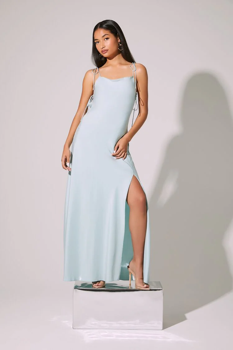 Tie-Strap Cami Maxi Dress - Image 6