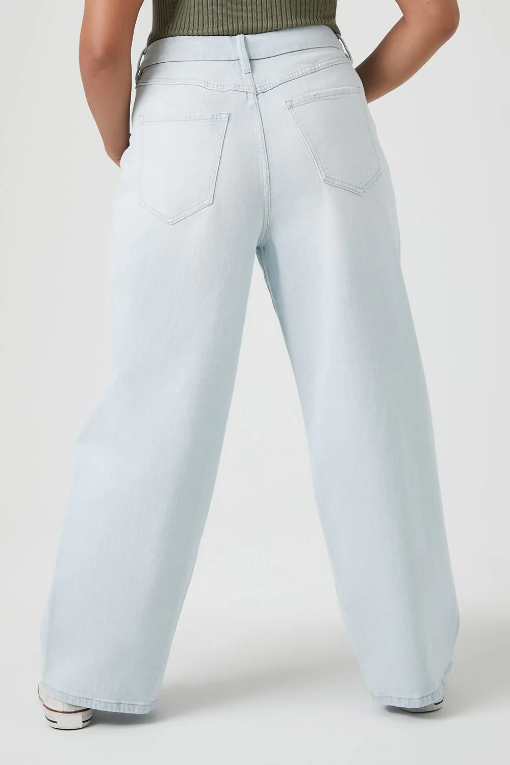 Plus Size High-Rise Straight Jeans - Image 3
