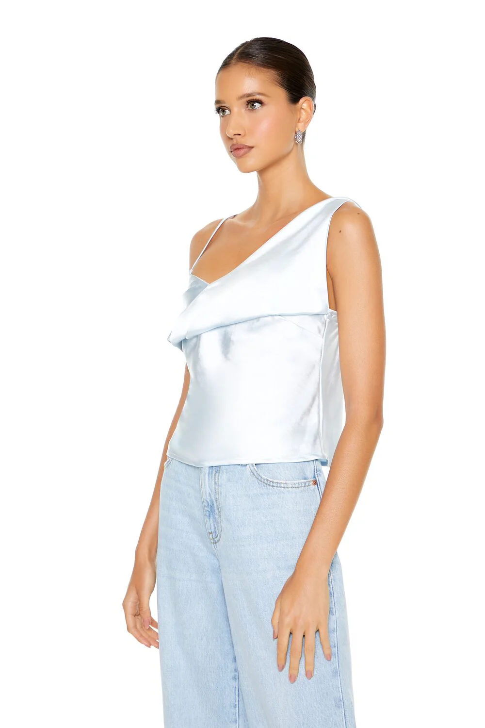 Draped Satin Cami - Image 2