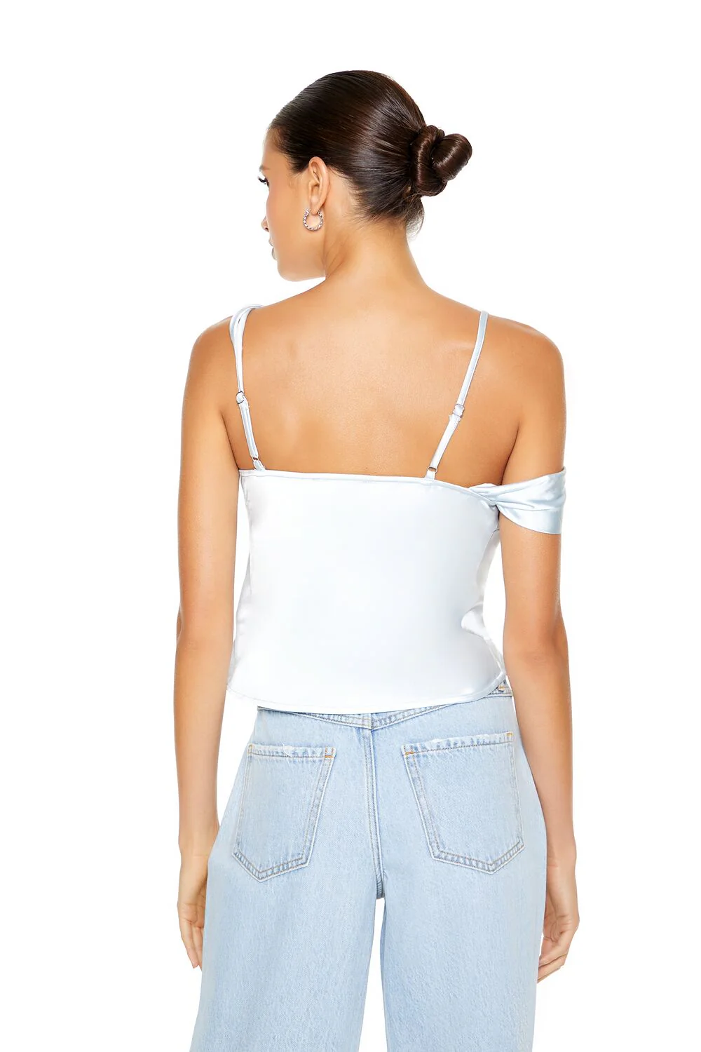 Draped Satin Cami - Image 3