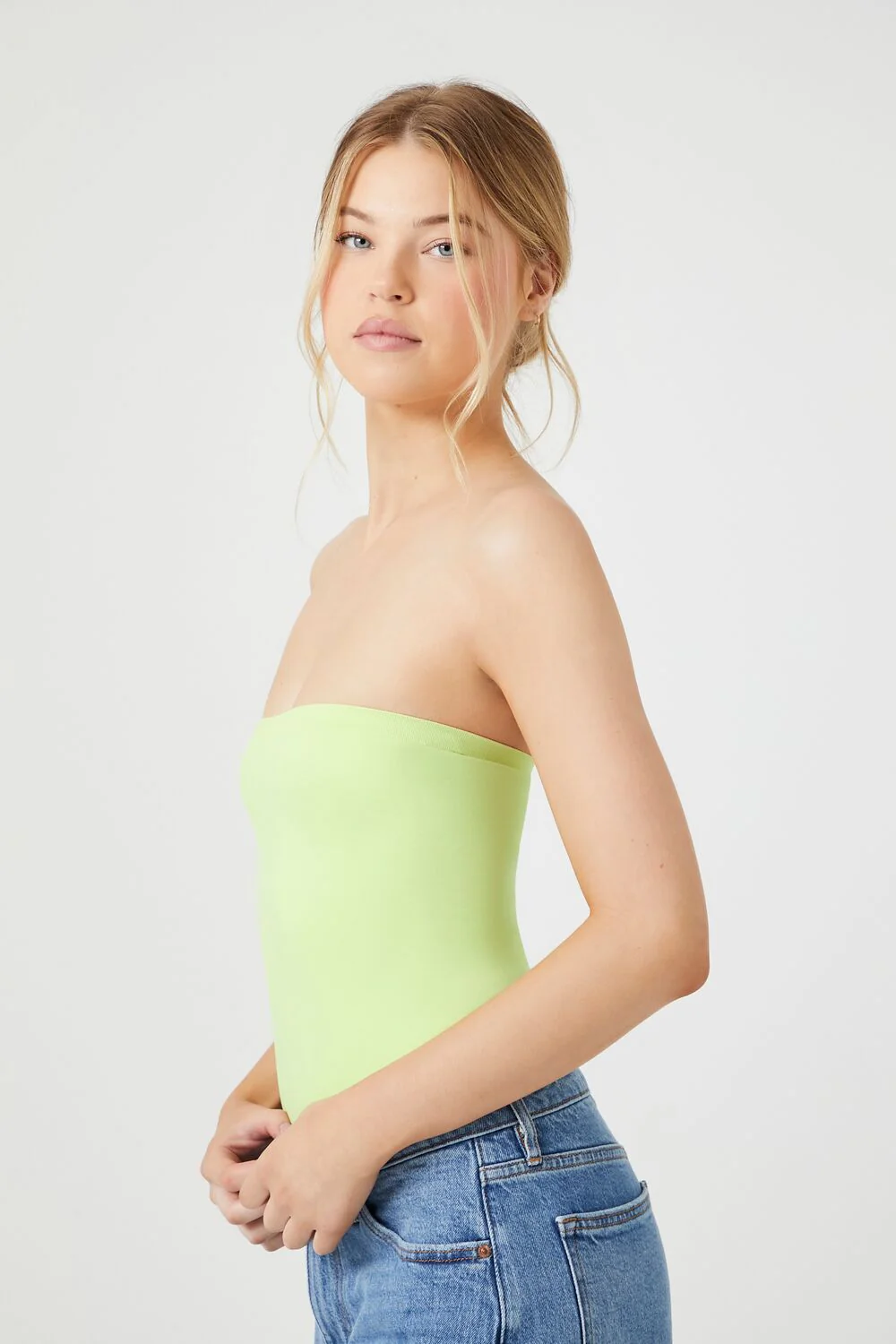 Seamless Tube Lingerie Bodysuit - Image 2