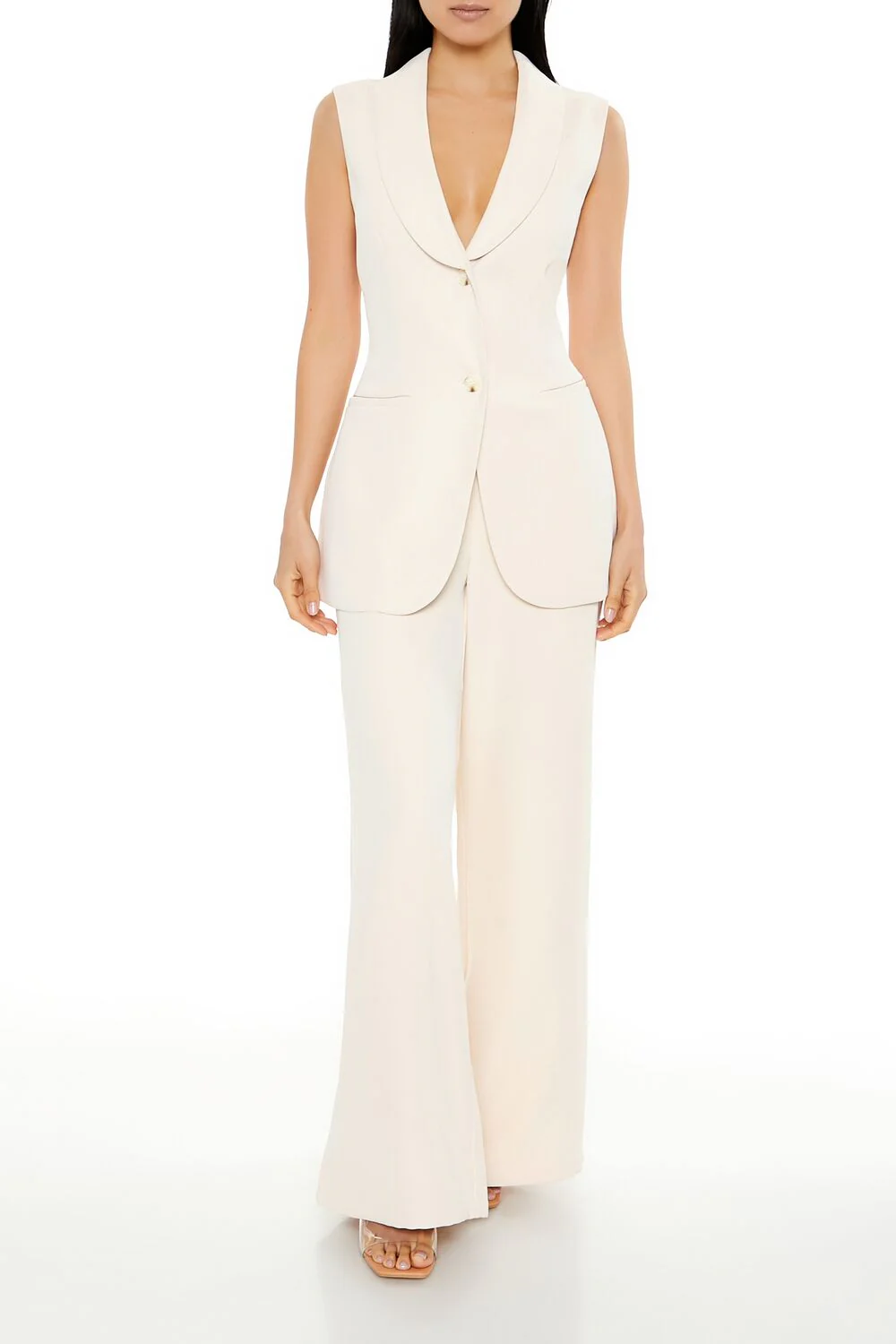 Longline Vest & Trouser Pants Set - Image 6