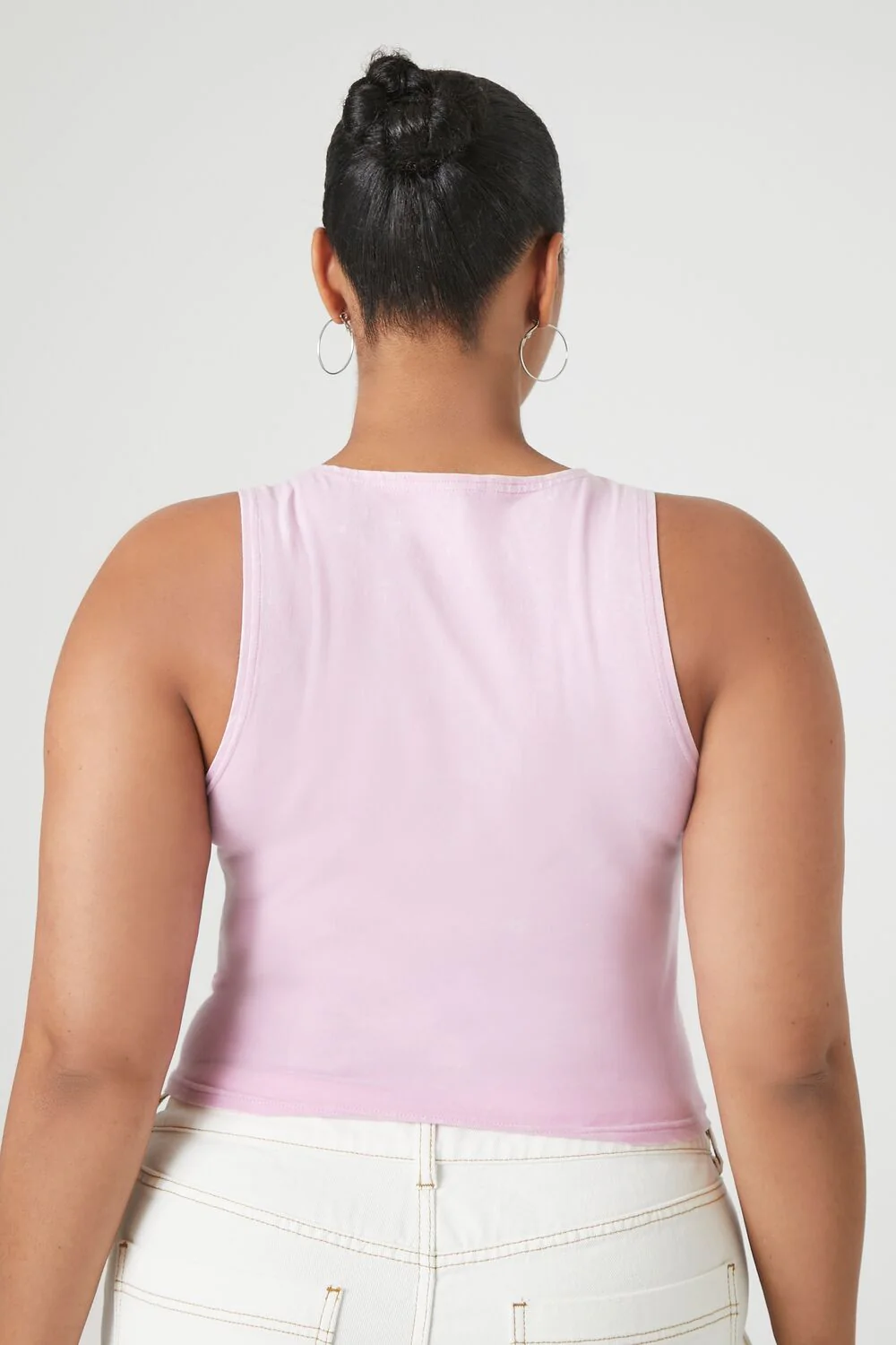 Plus Size Cropped Tank Top - Image 8