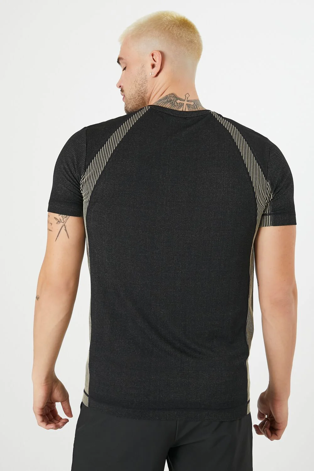 Pinstriped Colorblock Tee - Image 3