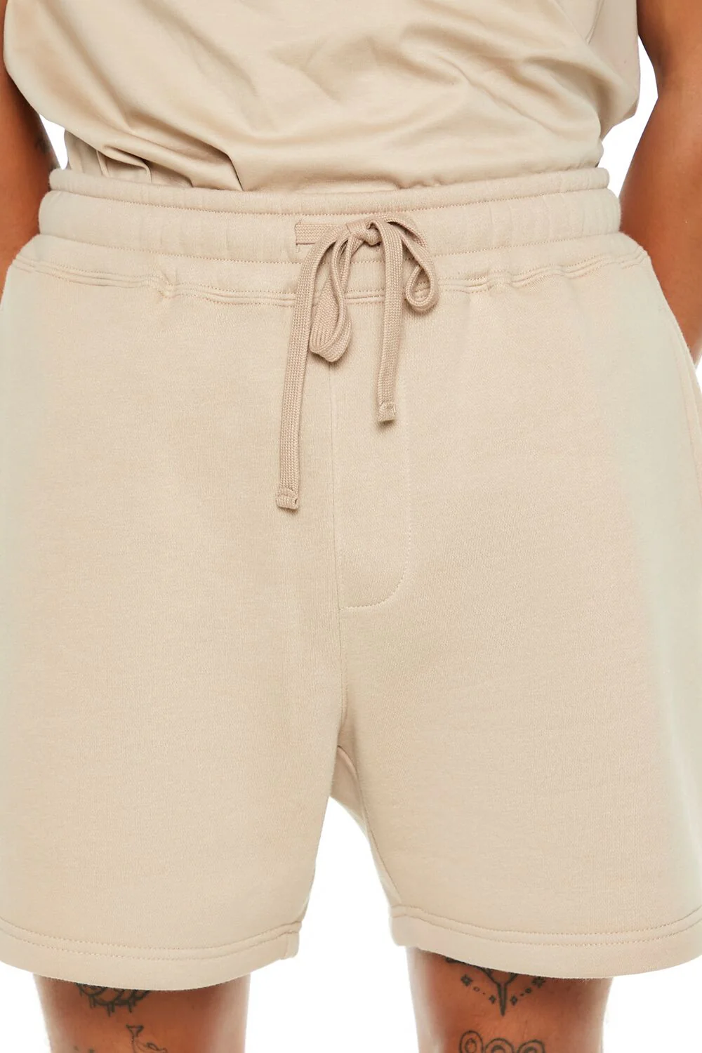 Drawstring Mid-Rise Shorts - Image 5